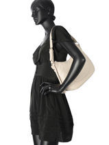 Schoudertas Confort Leder Hexagona Beige confort 464779-vue-porte